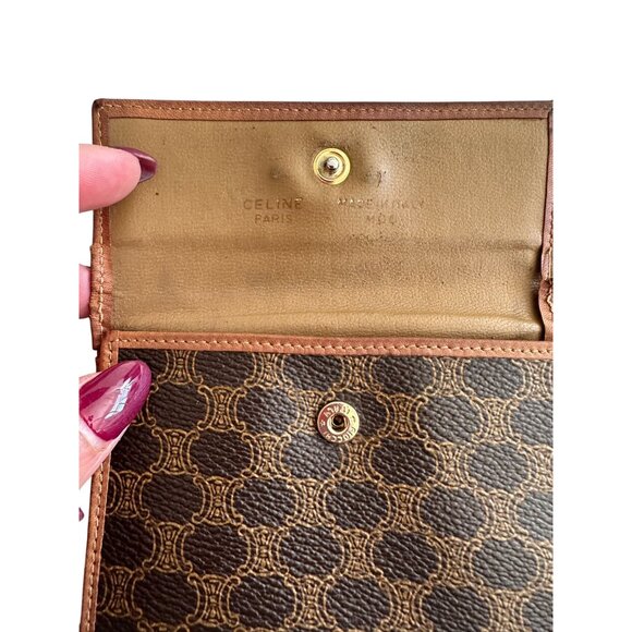 Vintage Celine Dark Browns Wallet - Picture 4 of 9